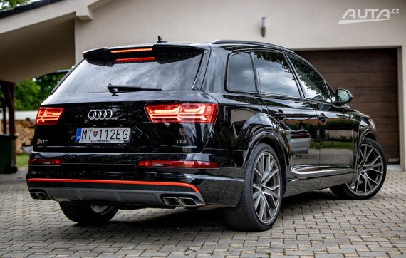 Audi SQ7 Quattro Tiptronic 320kW / AJ NA SPLÁTKY / PROTIÚČET 2017 černá