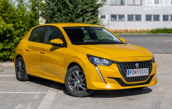 Peugeot 208 55kW MT/5 / AJ NA SPLÁTKY / PROTIÚČET 2021 žlutá