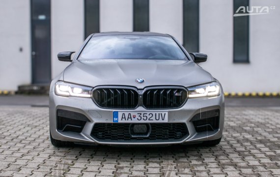 BMW M5 Competition 460kW / AJ NA SPLÁTKY / PROTIÚČET 2022 šedá