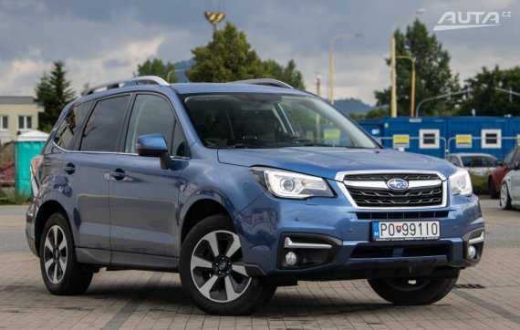 Subaru Forester 2.0i Comfort CVT / 110kW / A1 / ZÁRUKA / AJ NA SPLÁTKY / PROTIÚČET 2016 modrá