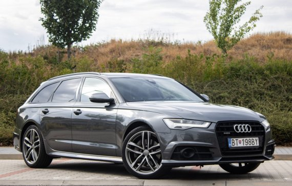 Audi A6 Avant 3.0 TDI S-Line Quattro / 160kW / A7 / ZÁRUKA / AJ NA SPLÁTKY / PROTIÚČET 2017 šedá