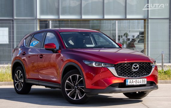 Mazda CX-5 2.0 mHEV Center-line AWD / 121kW / M6 / ZÁRUKA / AJ NA SPLÁTKY / PROTIÚČET 2023 červená