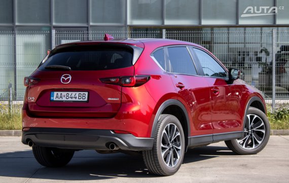 Mazda CX-5 2.0 mHEV Center-line AWD / 121kW / M6 / ZÁRUKA / AJ NA SPLÁTKY / PROTIÚČET 2023 červená