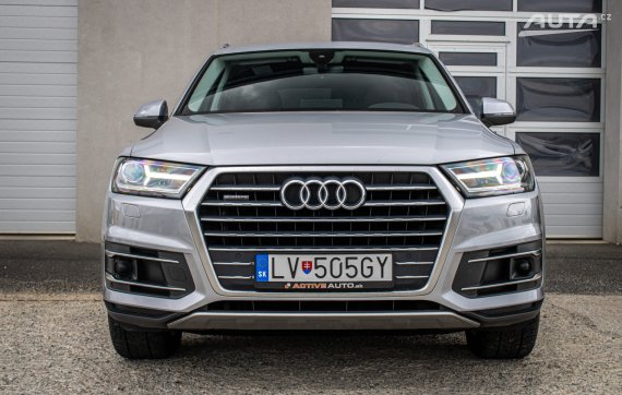 Audi Q7 3.0 TDI quattro tiptronic 160kW, A8, 5d. (2015-2019) /AJ NA SPLÁTKY/PROTIÚČET 2017 šedá