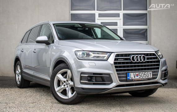 Audi Q7 3.0 TDI quattro tiptronic 160kW, A8, 5d. (2015-2019) /AJ NA SPLÁTKY/PROTIÚČET 2017 šedá