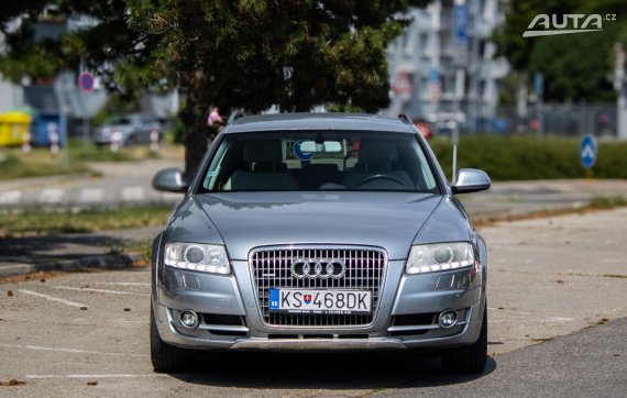 Audi A6 Allroad 3.0 TDI Quattro tiptronic / 176kW / AJ NA SPLÁTKY / PROTIÚČET 2009 šedá
