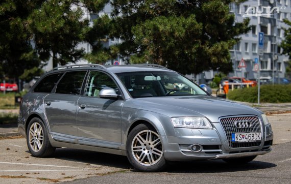 Audi A6 Allroad 3.0 TDI Quattro tiptronic / 176kW / AJ NA SPLÁTKY / PROTIÚČET 2009 šedá