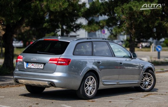 Audi A6 Allroad 3.0 TDI Quattro tiptronic / 176kW / AJ NA SPLÁTKY / PROTIÚČET 2009 šedá
