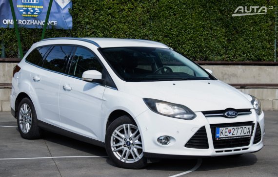 Ford Focus Kombi 2.0 TDCi A/T, 103kW (2014) / AJ NA SPLÁTKY / PROTIÚČET / 2014 bílá