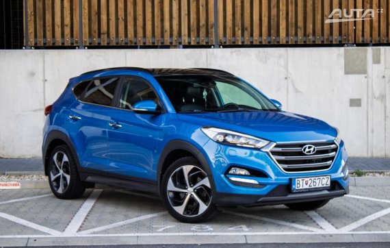 Hyundai Tucson 2.0 CRDi HP Premium 4x4 AT6 / NA SPLÁTKY / NA PROTIÚČET 2016 modrá