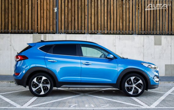 Hyundai Tucson 2.0 CRDi HP Premium 4x4 AT6 / NA SPLÁTKY / NA PROTIÚČET 2016 modrá