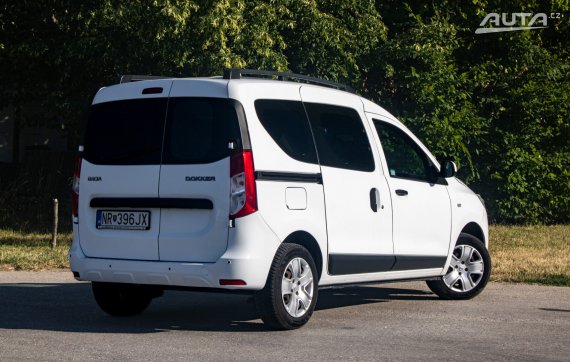 Dacia Dokker 2018 75kW MT/5 / AJ NA SPLÁTKY / PROTIÚČET 2018 bílá