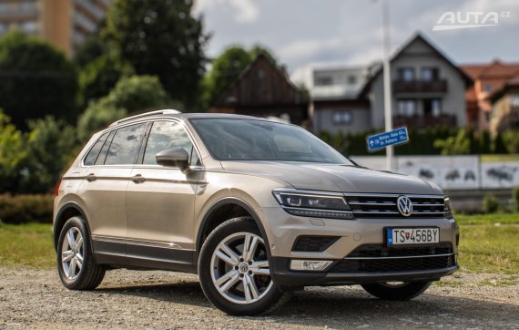 Volkswagen Tiguan 4motion 140kW AT/7 / AJ NA SPLÁTKY / PROTIÚČET 2016 žlutá