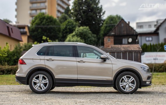 Volkswagen Tiguan 4motion 140kW AT/7 / AJ NA SPLÁTKY / PROTIÚČET 2016 žlutá