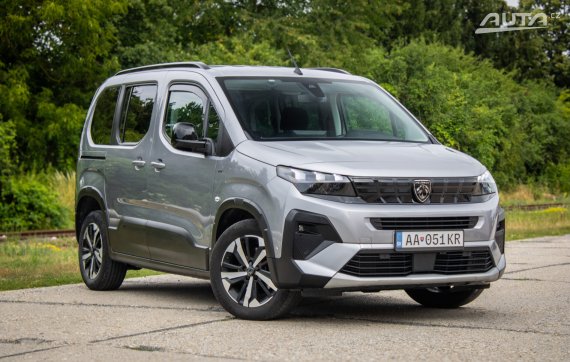 Peugeot Rifter 1.5 BlueHDi 130 GT EAT8, 96kW, 5d. / AJ NA SPLÁTKY / PROTIÚČET / 2024 šedá