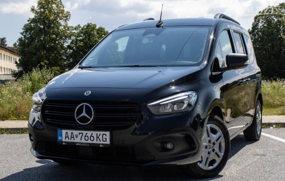 Mercedes-Benz Citan Tourer 1.5 CDI A/T, 85kW (2024) / AJ NA SPLÁTKY / PROTIÚČET / 2024 černá