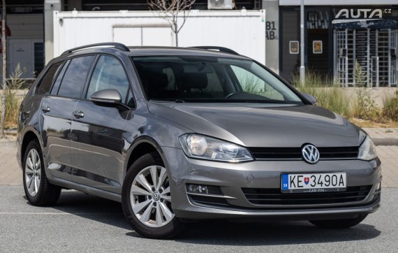 Volkswagen Golf Variant 1.6 TDI BMT DSG, 81kW (2017) / AJ NA SPLÁTKY / PROTIÚČET / 2017 šedá