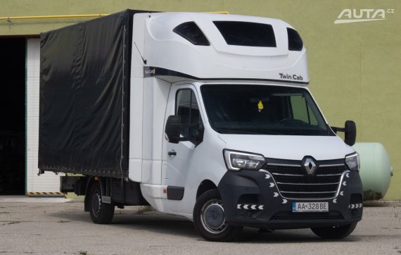 Renault Master 2.3 dCi 165, 120kW, M6, 2022 / AJ NA SPLÁTKY / PROTIÚČET / 2022 bílá