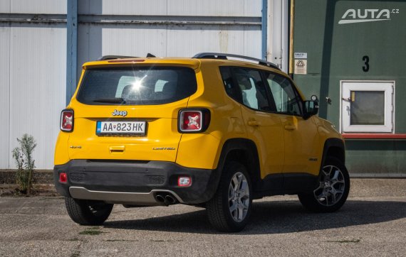 Jeep Renegade 2.0 Mjet Limited A/T, 103kW, A9, 5d. / AJ NA SPLÁTKY / PROTIÚČET / 2018 žlutá