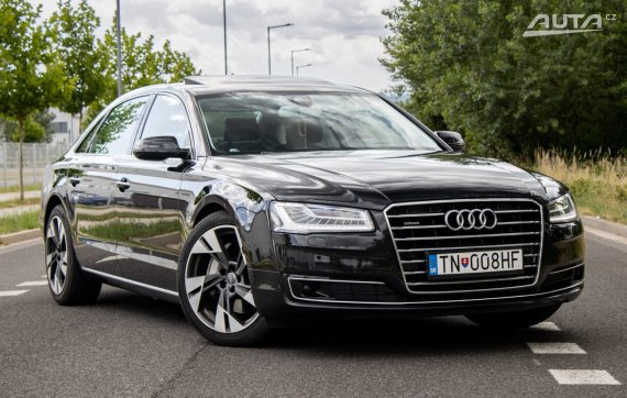 Audi A8 Long 3.0 TDI V6 Quattro tiptronic / 190kW / ZÁRUKA / AJ NA SPLÁTKY / PROTIÚČET 2014 černá