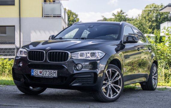 BMW X6 xDrive 30d f16 190kW / AJ NA SPLÁTKY / PROTIÚČET 2016 - hlavní pohled