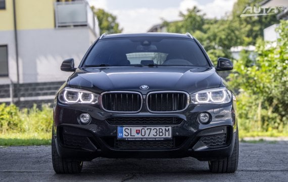 BMW X6 xDrive 30d f16 190kW / AJ NA SPLÁTKY / PROTIÚČET 2016 černá