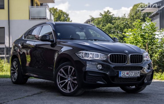 BMW X6 xDrive 30d f16 190kW / AJ NA SPLÁTKY / PROTIÚČET 2016 černá