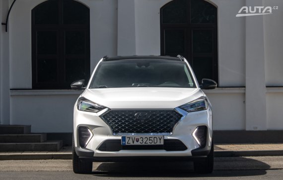 Hyundai Tucson 1.6 T-GDi N Line 4x4 / 130kW / M6 / ZÁRUKA / AJ NA SPLÁTKY / PROTIÚČET 2019 bílá