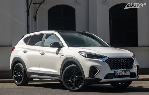 Hyundai Tucson 1.6 T-GDi N Line 4x4 / 130kW / M6 / ZÁRUKA / AJ NA SPLÁTKY / PROTIÚČET 2019 bílá