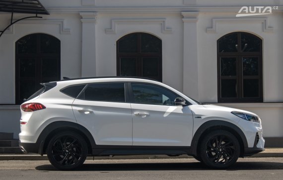 Hyundai Tucson 1.6 T-GDi N Line 4x4 / 130kW / M6 / ZÁRUKA / AJ NA SPLÁTKY / PROTIÚČET 2019 bílá