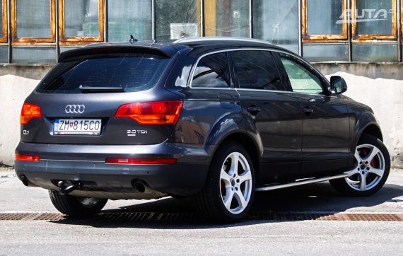 Audi Q7 3.0 quattro tiptronic 176kW AT6 / NA SPLÁTKY / NA PROTIÚČET 2007 šedá