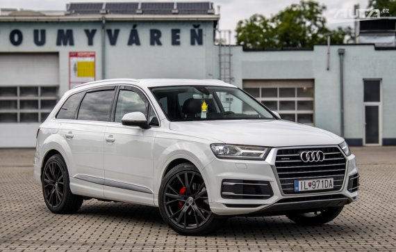Audi Q7 3.0 TDI, 200kW 2016 bílá