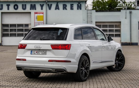 Audi Q7 3.0 TDI, 200kW 2016 bílá
