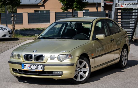 BMW Rad 3 E46 316ti / 85kw / M5 / AJ NA SPLÁTKY / PROTIÚČET 2003 - hlavní pohled