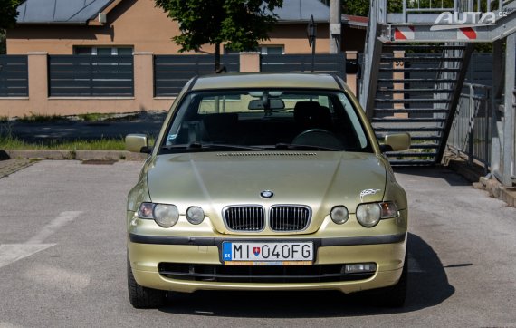 BMW Rad 3 E46 316ti / 85kw / M5 / AJ NA SPLÁTKY / PROTIÚČET 2003 žlutá