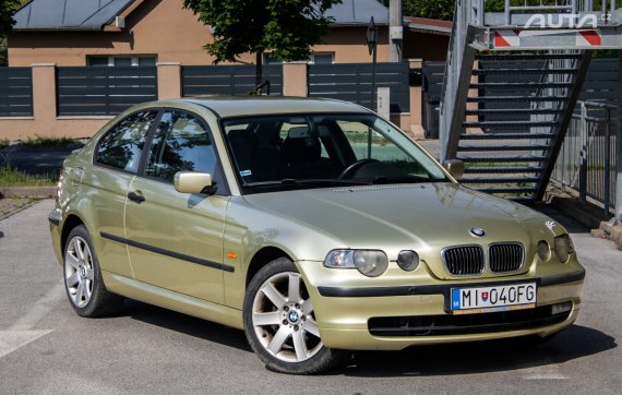 BMW Rad 3 E46 316ti / 85kw / M5 / AJ NA SPLÁTKY / PROTIÚČET 2003 žlutá