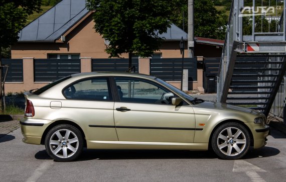 BMW Rad 3 E46 316ti / 85kw / M5 / AJ NA SPLÁTKY / PROTIÚČET 2003 žlutá