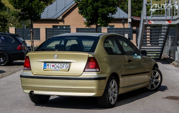 BMW Rad 3 E46 316ti / 85kw / M5 / AJ NA SPLÁTKY / PROTIÚČET 2003 žlutá
