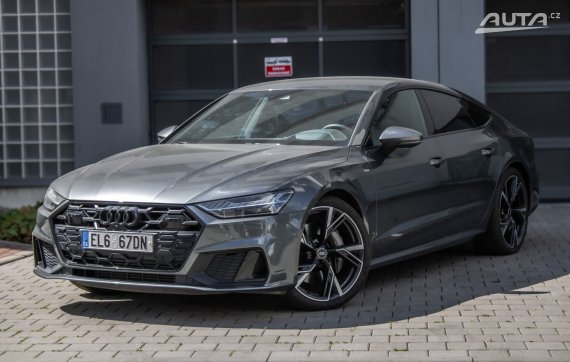 Audi A7 S-Line 50TFSIe 220kW / AJ NA SPLÁTKY / PROTIÚČET 2025 - hlavní pohled