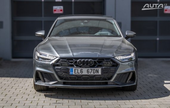 Audi A7 S-Line 50TFSIe 220kW / AJ NA SPLÁTKY / PROTIÚČET 2025 šedá