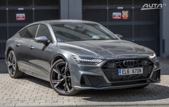 Audi A7 S-Line 50TFSIe 220kW / AJ NA SPLÁTKY / PROTIÚČET 2025 šedá