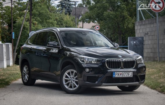 BMW X1 sDrive 18d AT/8 100kW / AJ NA SPLÁTKY / PROTIÚČET 2016 černá