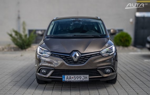 Renault Grand Scénic AT/6 118kW - 7 Miest / AJ NA SPLÁTKY / PROTIÚČET 2017 hnědá