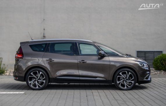 Renault Grand Scénic AT/6 118kW - 7 Miest / AJ NA SPLÁTKY / PROTIÚČET 2017 hnědá
