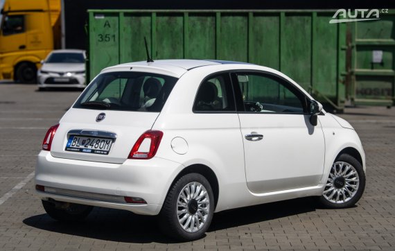 Fiat 500 1.2 8v Lounge / 51kW / M5 / ZÁRUKA / AJ NA SPLÁTKY / PROTIÚČET 2017 bílá