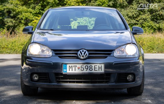 Volkswagen Golf V 1.6 LPG Trendline / 75kW / M5 / AJ NA SPLÁTKY / PROTIÚČET 2008 modrá
