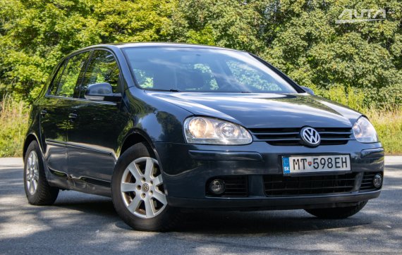 Volkswagen Golf V 1.6 LPG Trendline / 75kW / M5 / AJ NA SPLÁTKY / PROTIÚČET 2008 modrá