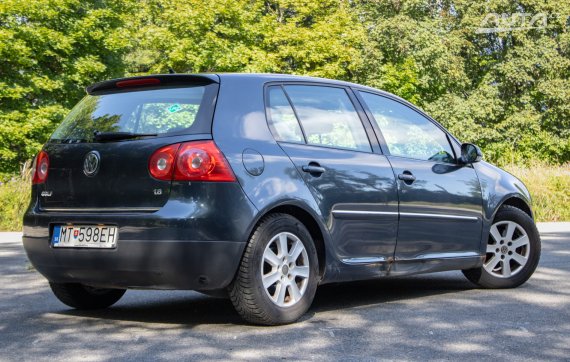 Volkswagen Golf V 1.6 LPG Trendline / 75kW / M5 / AJ NA SPLÁTKY / PROTIÚČET 2008 modrá