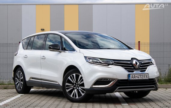 Renault Espace Initiale Paris 1.6 dCi / 118kW / A6 / ZÁRUKA / AJ NA SPLÁTKY / PROTIÚČET 2016 bílá