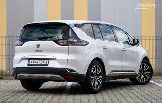 Renault Espace Initiale Paris 1.6 dCi / 118kW / A6 / ZÁRUKA / AJ NA SPLÁTKY / PROTIÚČET 2016 bílá